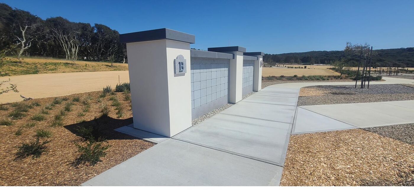 Columbarium section at a California Department of Veterans Affairs cemetery